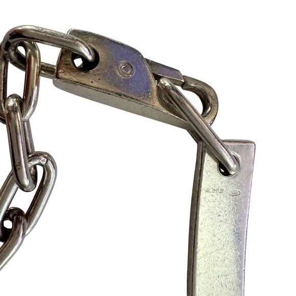Gucci Sterling Silver ID Bracelet - Picture 6 of 10